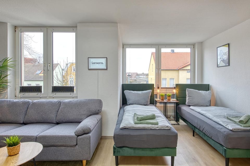 Living room, Bedroom