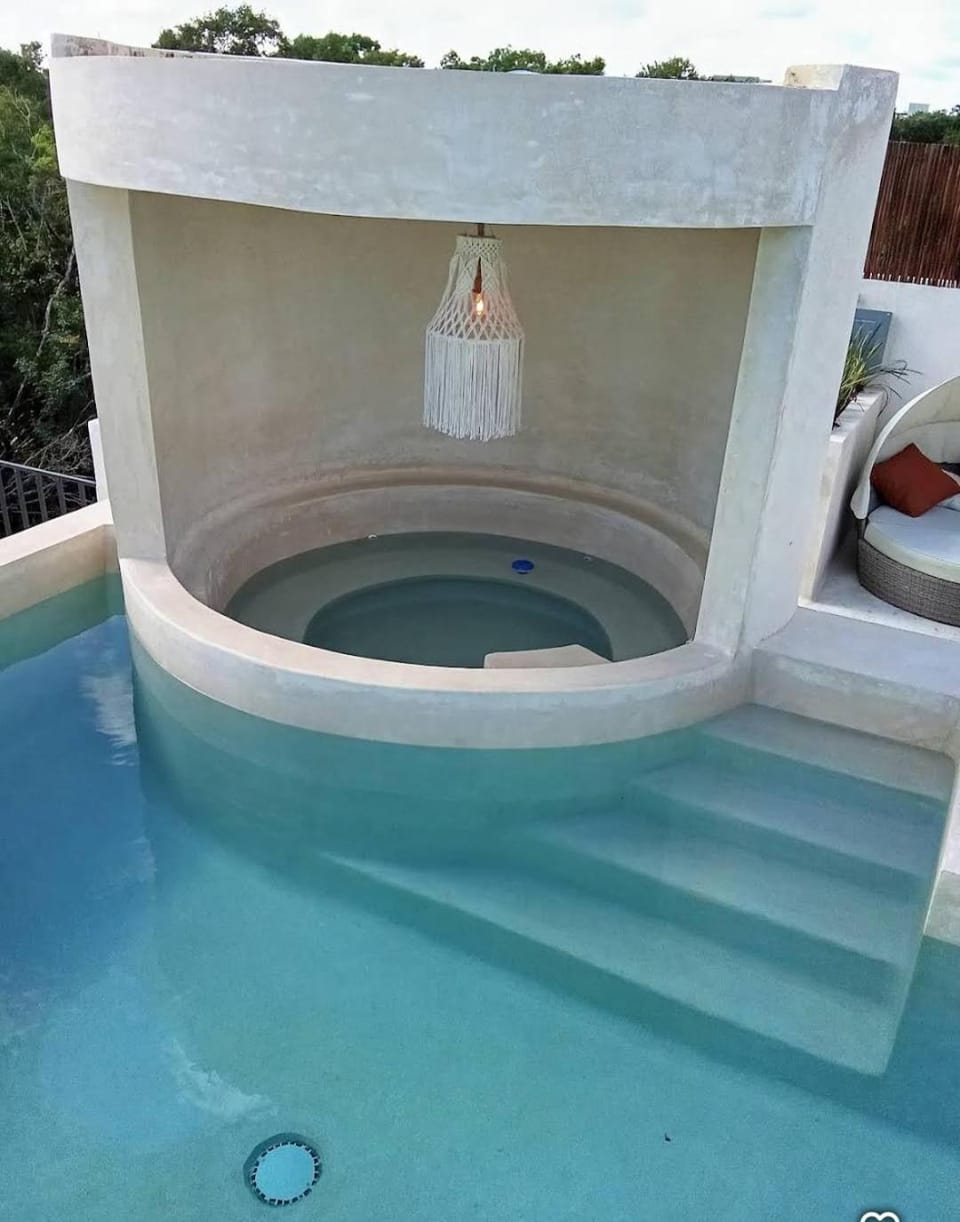 Brand New Penthouse Jungle Views 2 Bdr Sleeps 6 House in State of Quintana Roo