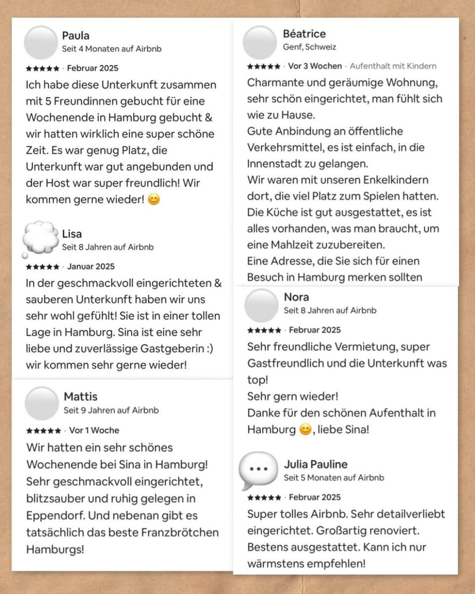 THE GREEN CHAIR Eppendorf - 75qm apartment for 4-6 Apartment in Hamburg