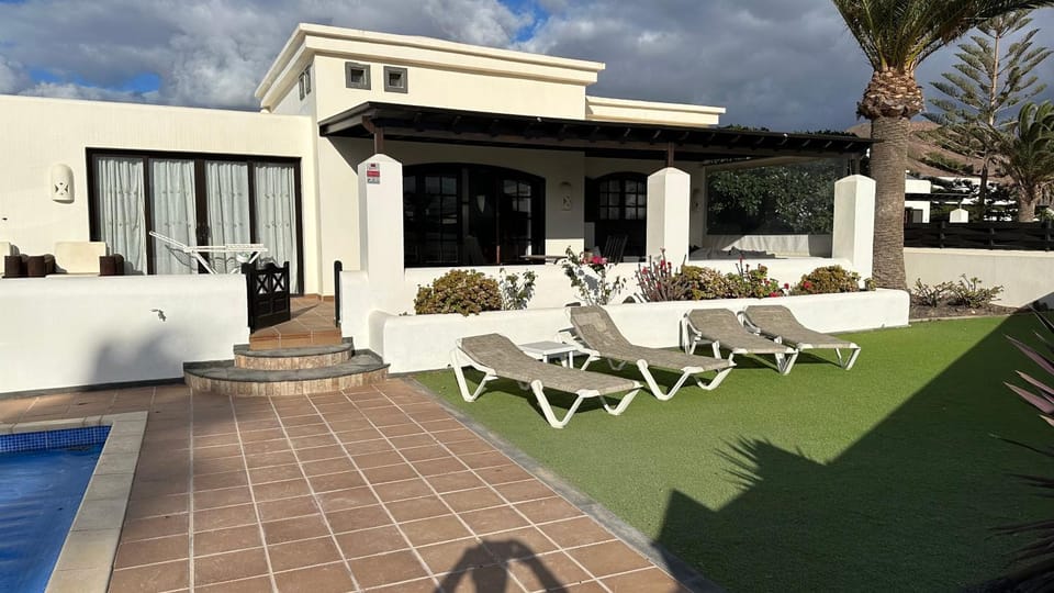 Patio, Day, Garden, Garden view, sunbed