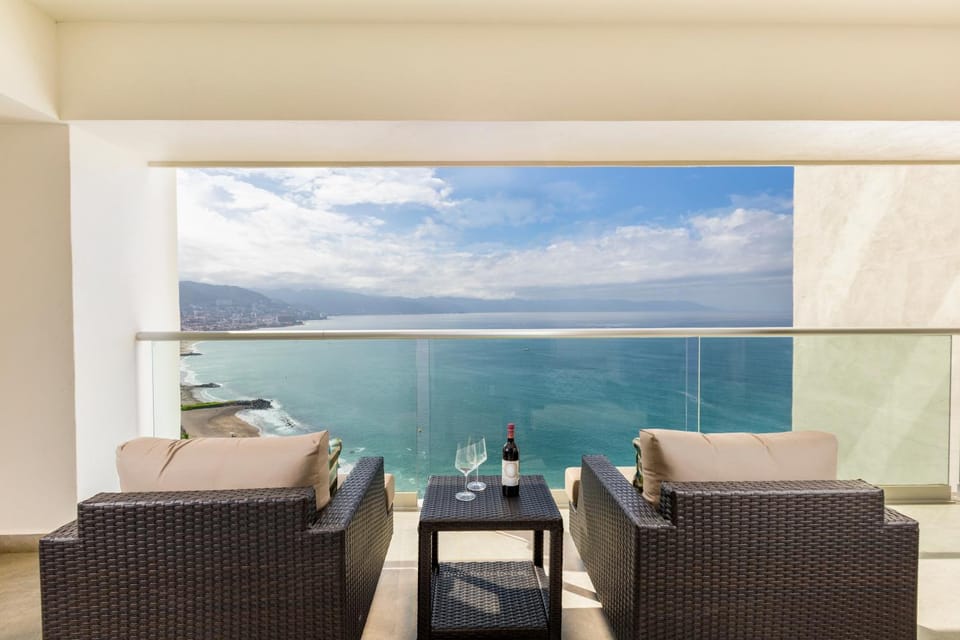 Balcony/Terrace, Seating area, Sea view