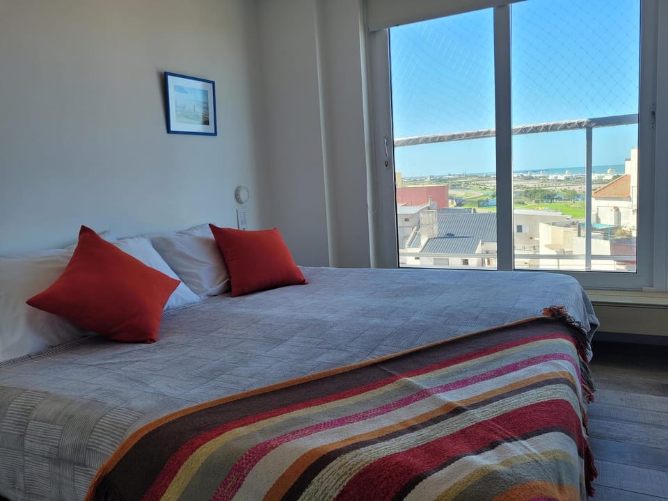Bed, Photo of the whole room, Bedroom, Sea view