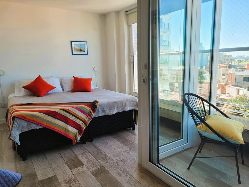Bed, View (from property/room), Balcony/Terrace, Photo of the whole room