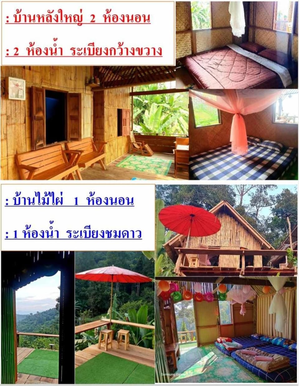 บ้านชมวิวประตูดิน แม่แมะ Bed and Breakfast in Thailand