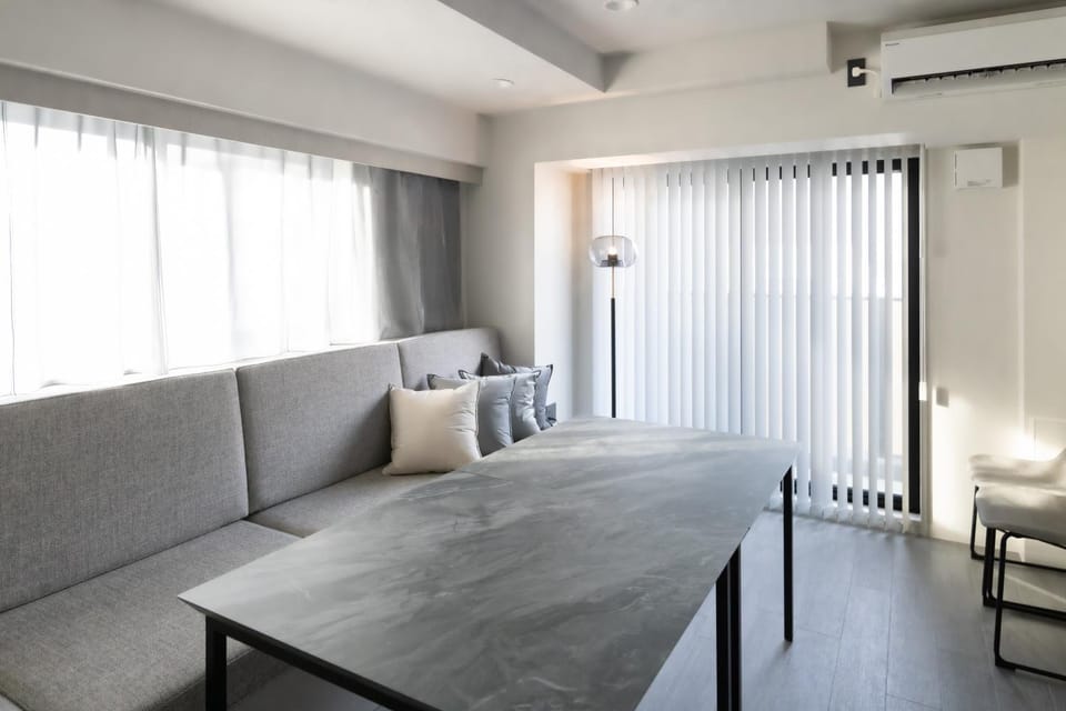 Living room, Dining area, air conditioner
