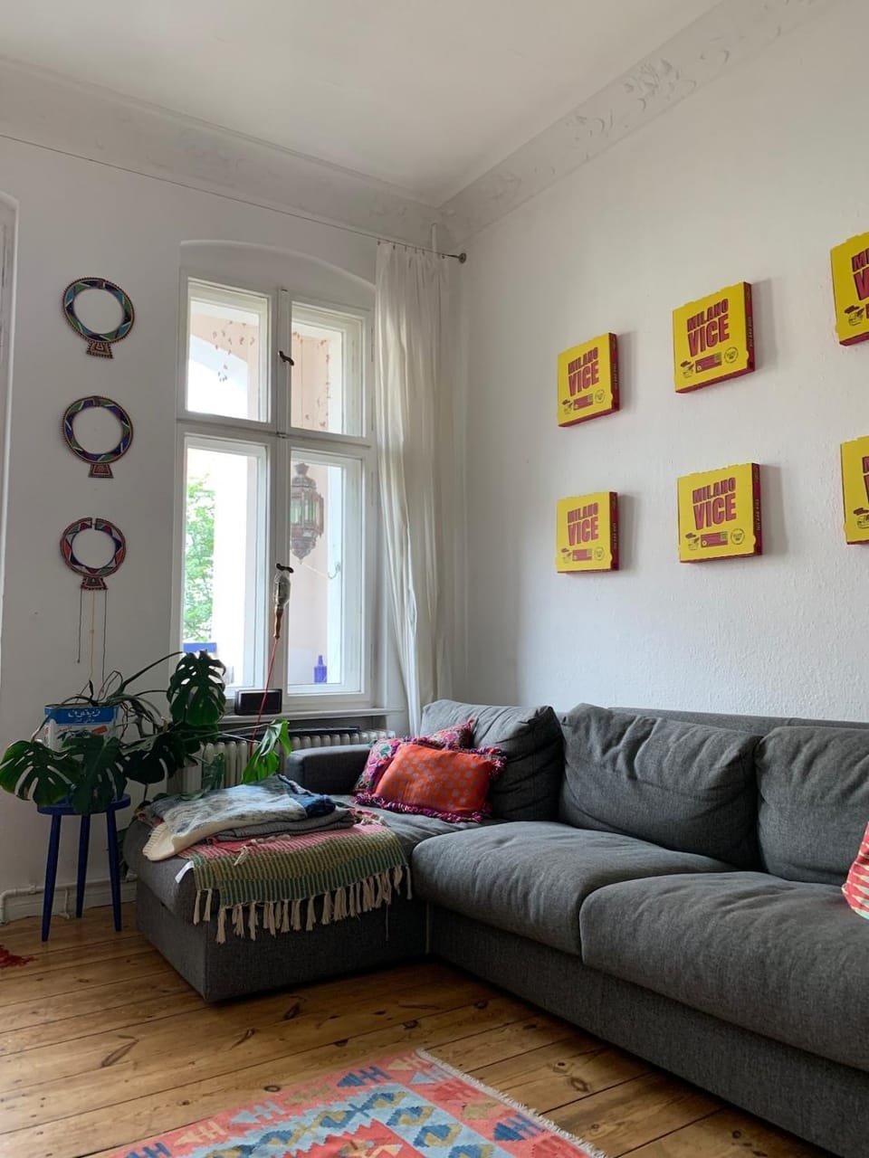 Colorful design 2room w balcony next Maybachufer Apartment in Berlin