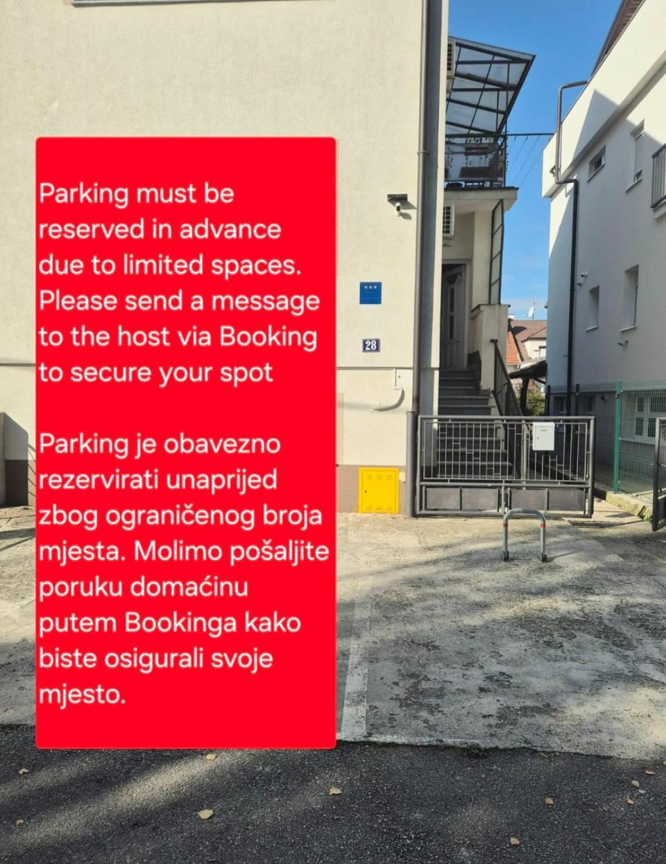 Self Check-in Accommodation Huang Bed and Breakfast in City of Zagreb