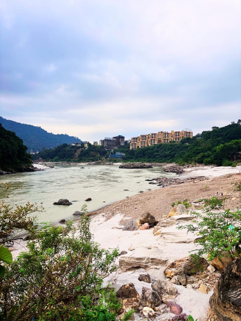 Natural landscape, Beach, Mountain view, River view
