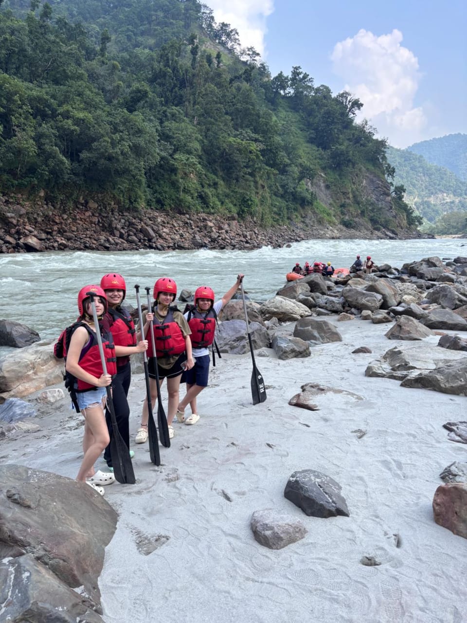 Day, People, Natural landscape, Mountain view, group of guests