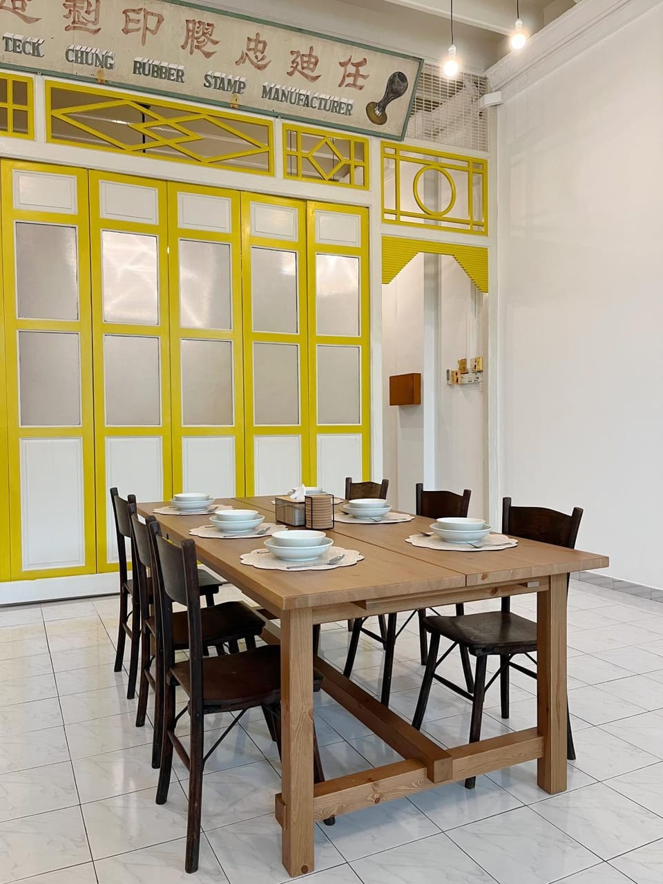 Dining area