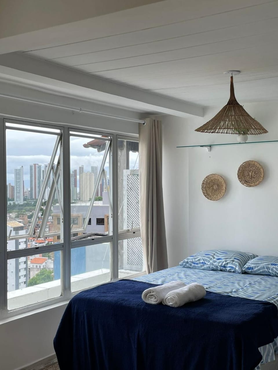 Bed, View (from property/room), Bedroom, towels
