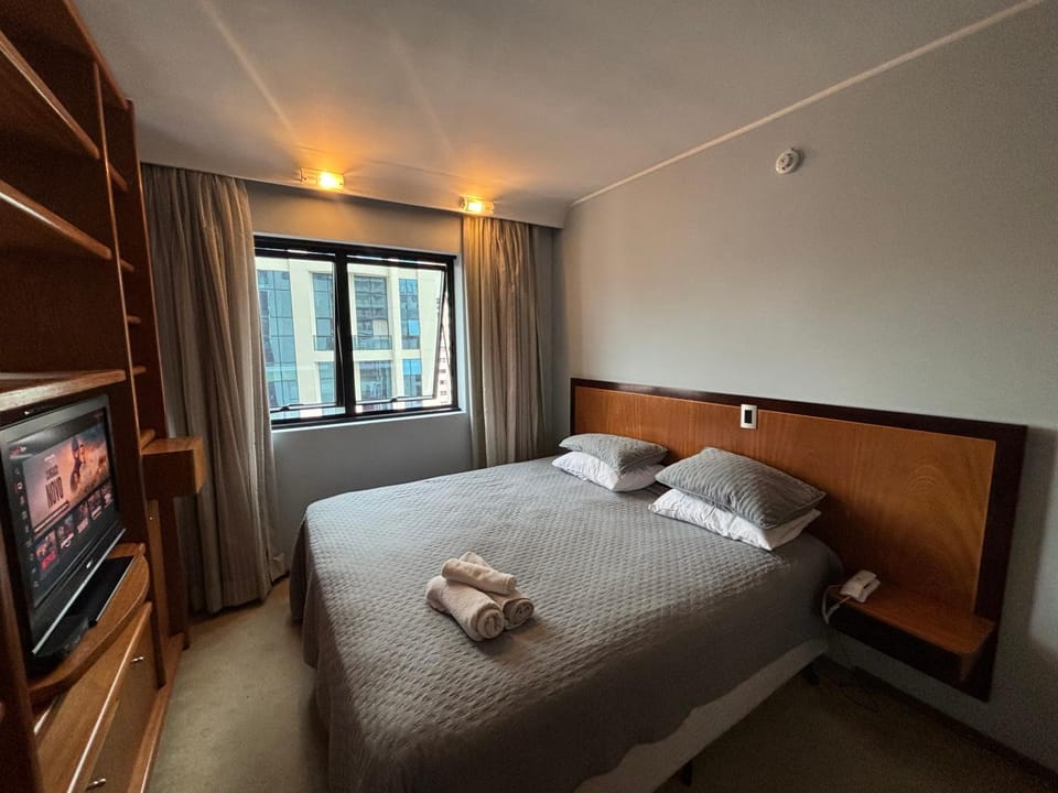 Hotel Luxuoso Av Ibirapuera Moema garagem 1312 Apartment in Sao Paulo City