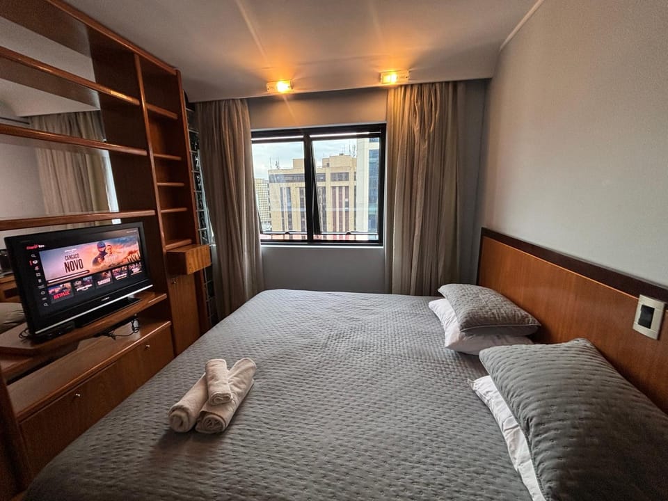 Hotel Luxuoso Av Ibirapuera Moema garagem 1312 Apartment in Sao Paulo City
