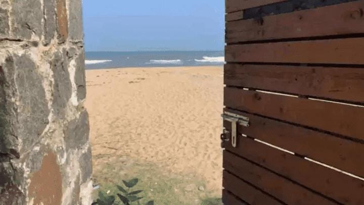 Private Beach ECR Villa by the Bay - 5 mins walk to Beach Villa in Tamil Nadu