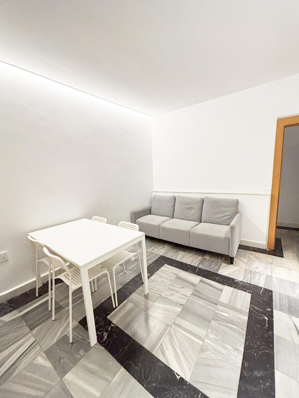 Living room, Seating area, Dining area