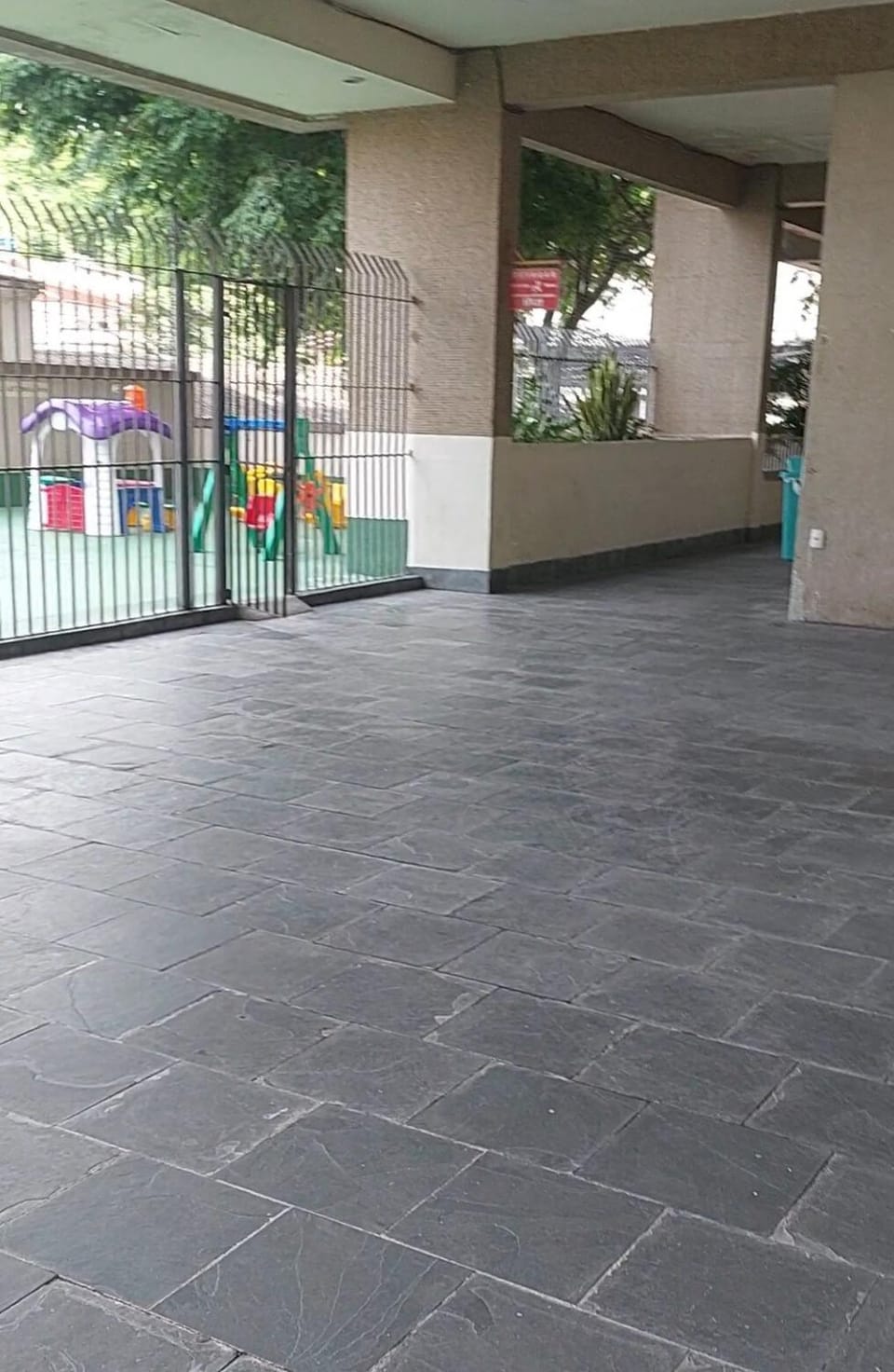 Property building, Day, Children play ground