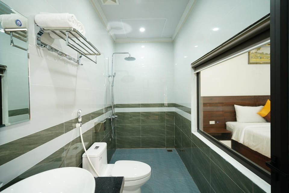 Toilet, Bathroom, bidet, towels