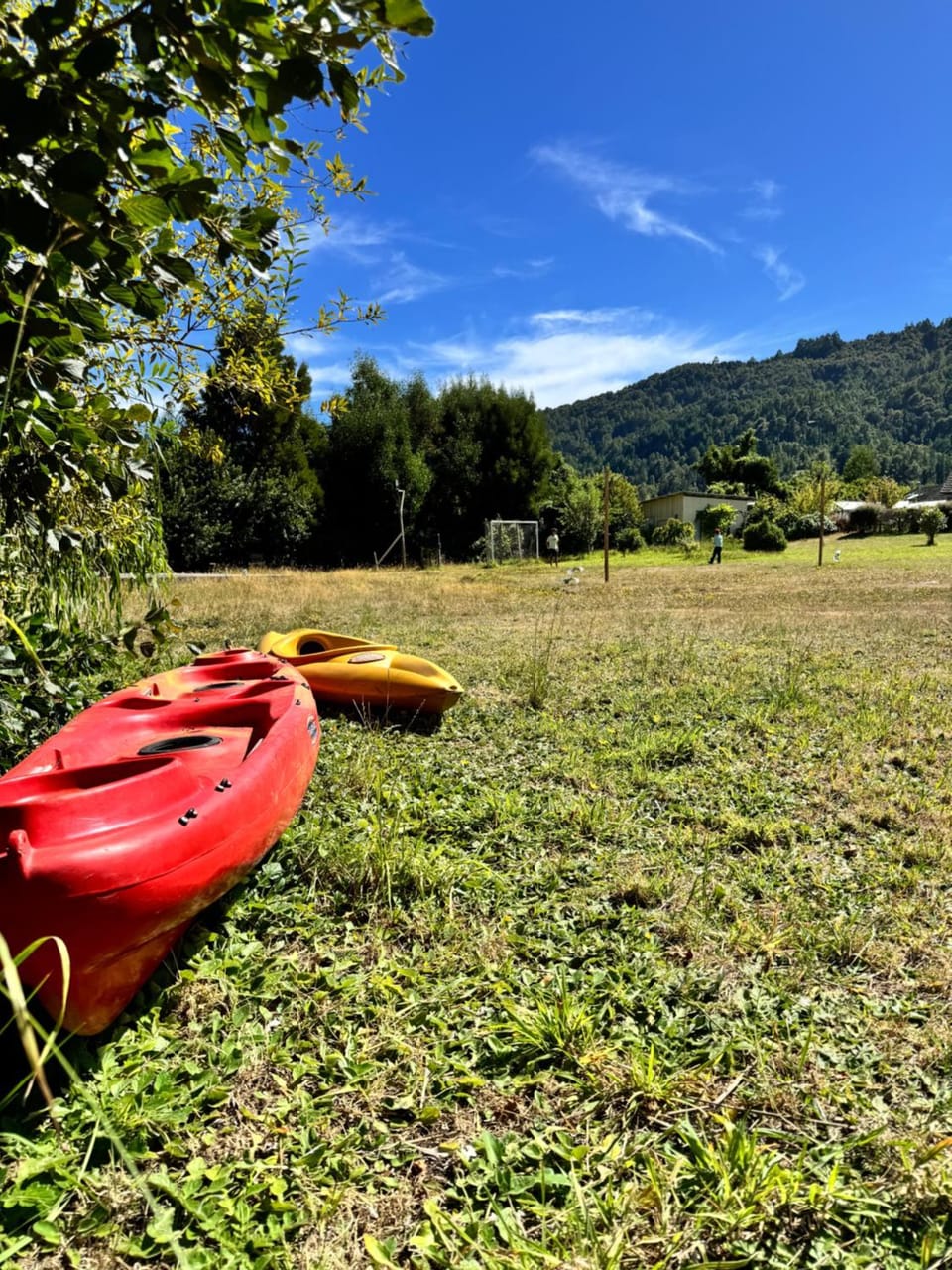 Day, Natural landscape, Mountain view, River view