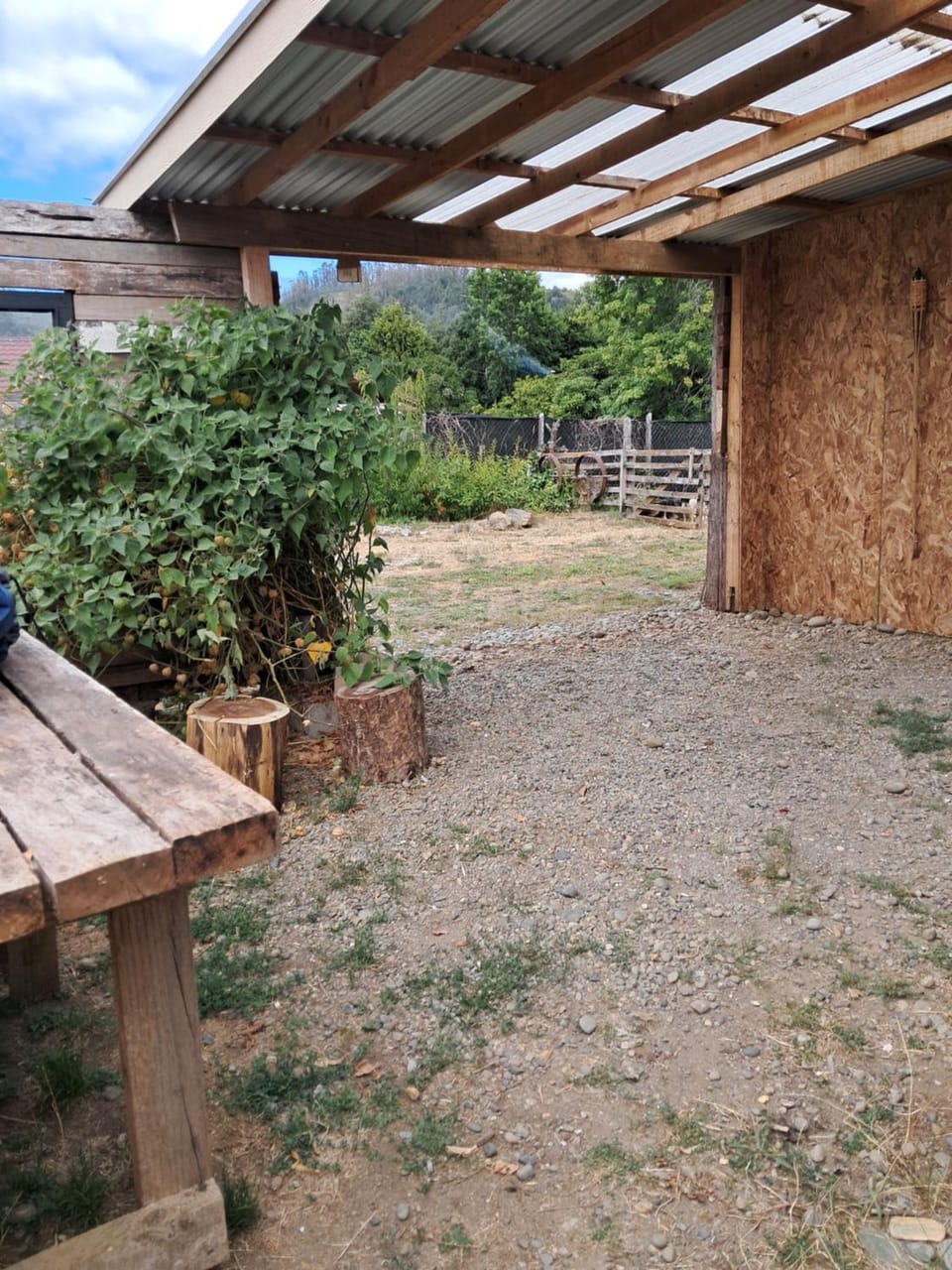 Property building, Garden view