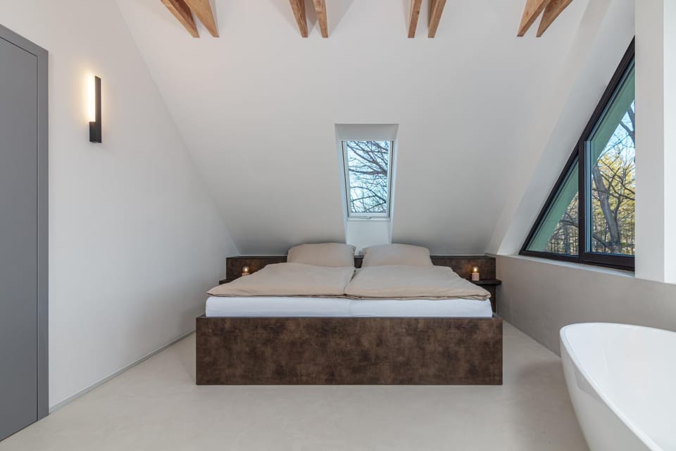 Chaloupka, která existuje V medu Villa in Czechia