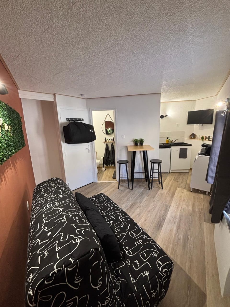 TV and multimedia, Kitchen or kitchenette, Photo of the whole room, Seating area, Dining area