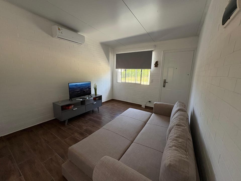 Living room, air conditioner