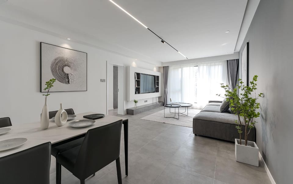 TV and multimedia, Living room, Seating area, Dining area