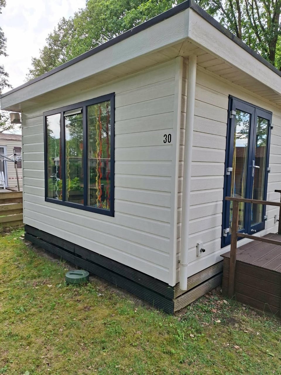 Property building, Garden view