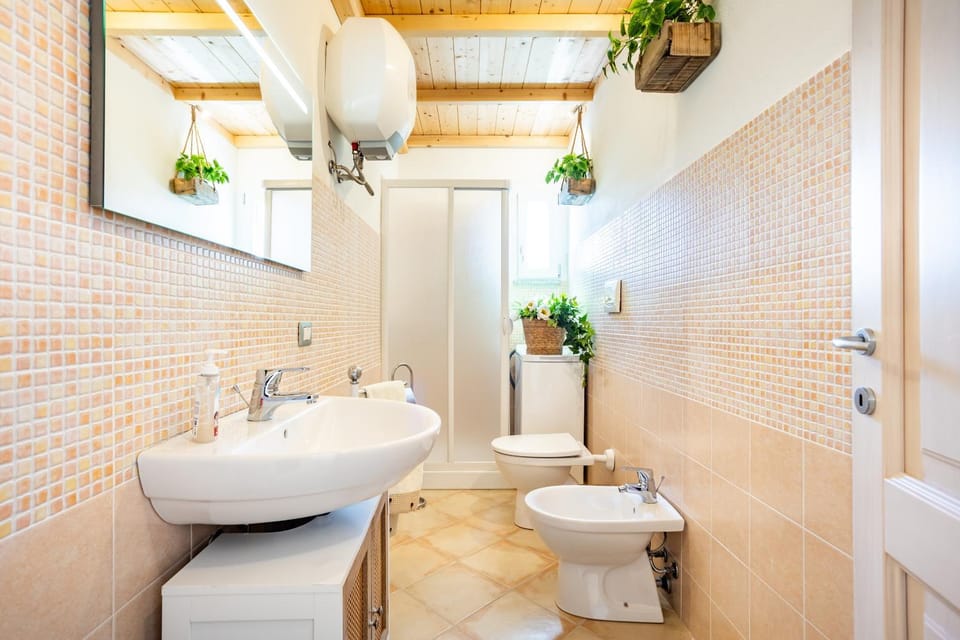 Shower, Toilet, Bathroom, bidet, towels