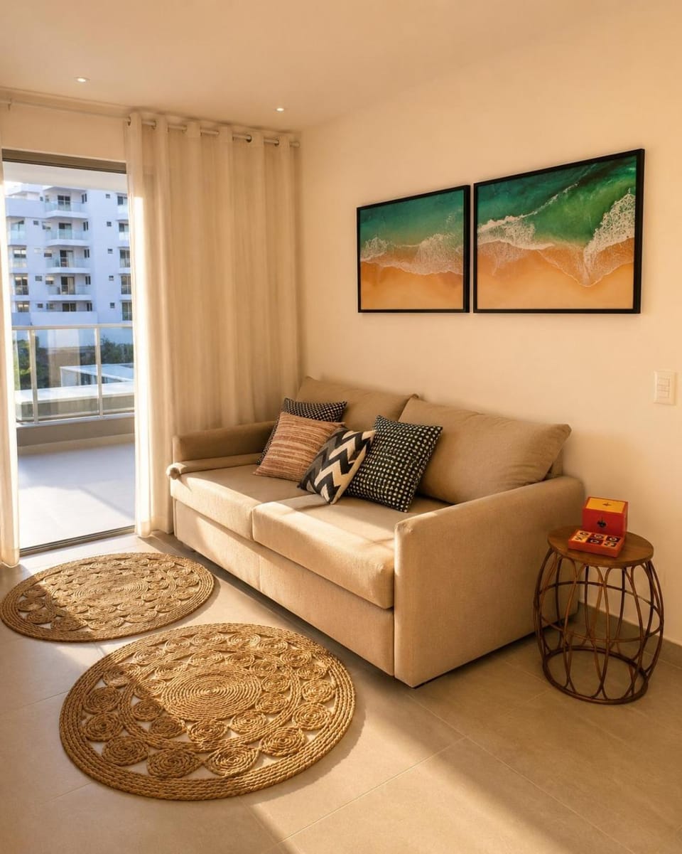 Apto Novo na Praia do Morro 2 min da Praia, Garagem e Elevador Apartment in Guarapari