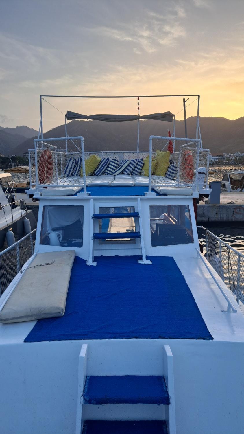 Berrak1 icmeler private yacht Docked boat in Muğla Province