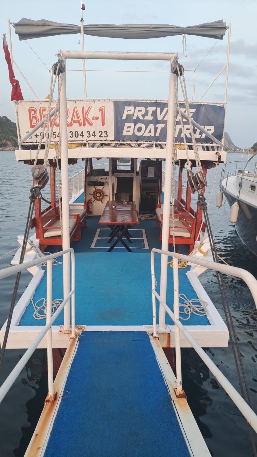 Berrak1 private yacht Docked boat in Muğla Province