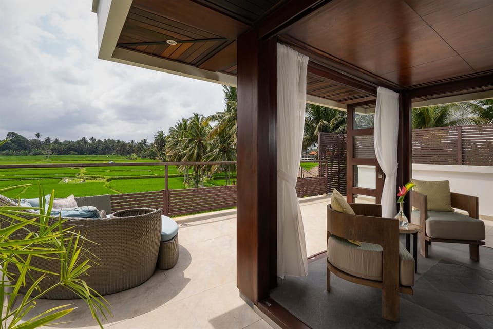 View (from property/room), Balcony/Terrace, Garden view