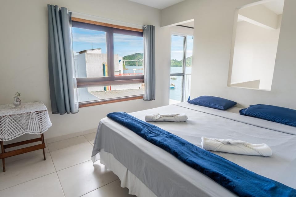 Bed, Natural landscape, View (from property/room), Bedroom, towels