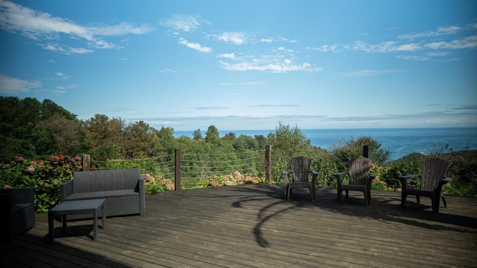 Natural landscape, Sea view