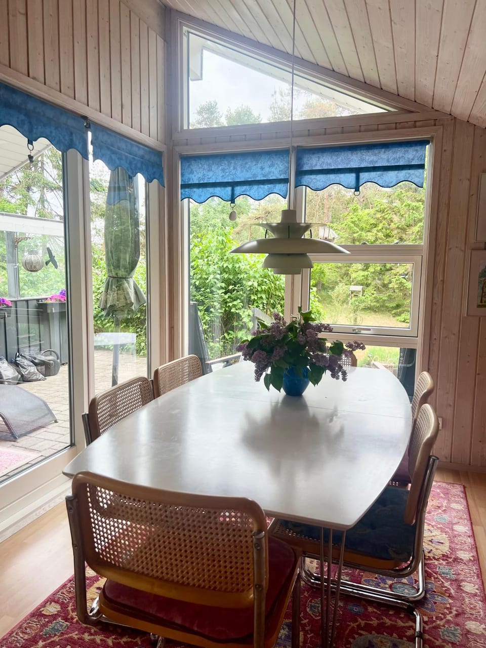 Dining area, Garden view