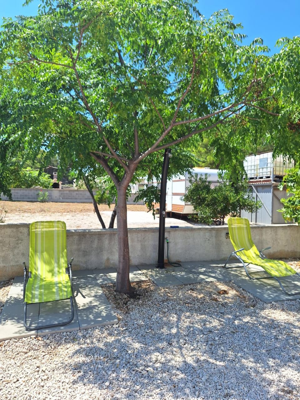Day, Garden, sunbed