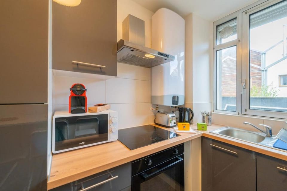 Merles 15 RDC Centre Mulhouse Stationnement Apartment in Mulhouse