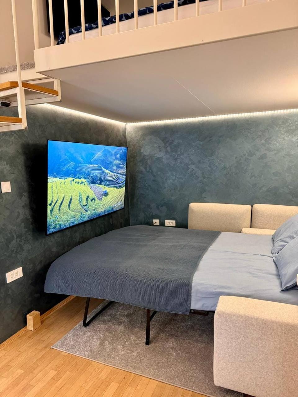 Communal lounge/ TV room, Bed, TV and multimedia, Seating area