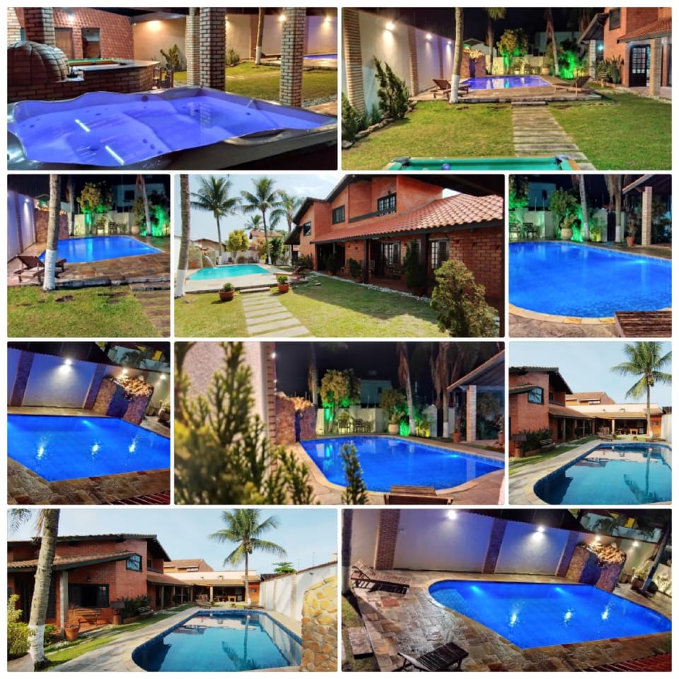 Casa temporada piscina aquecida com Jácuzzi SPA House in Itanhaém