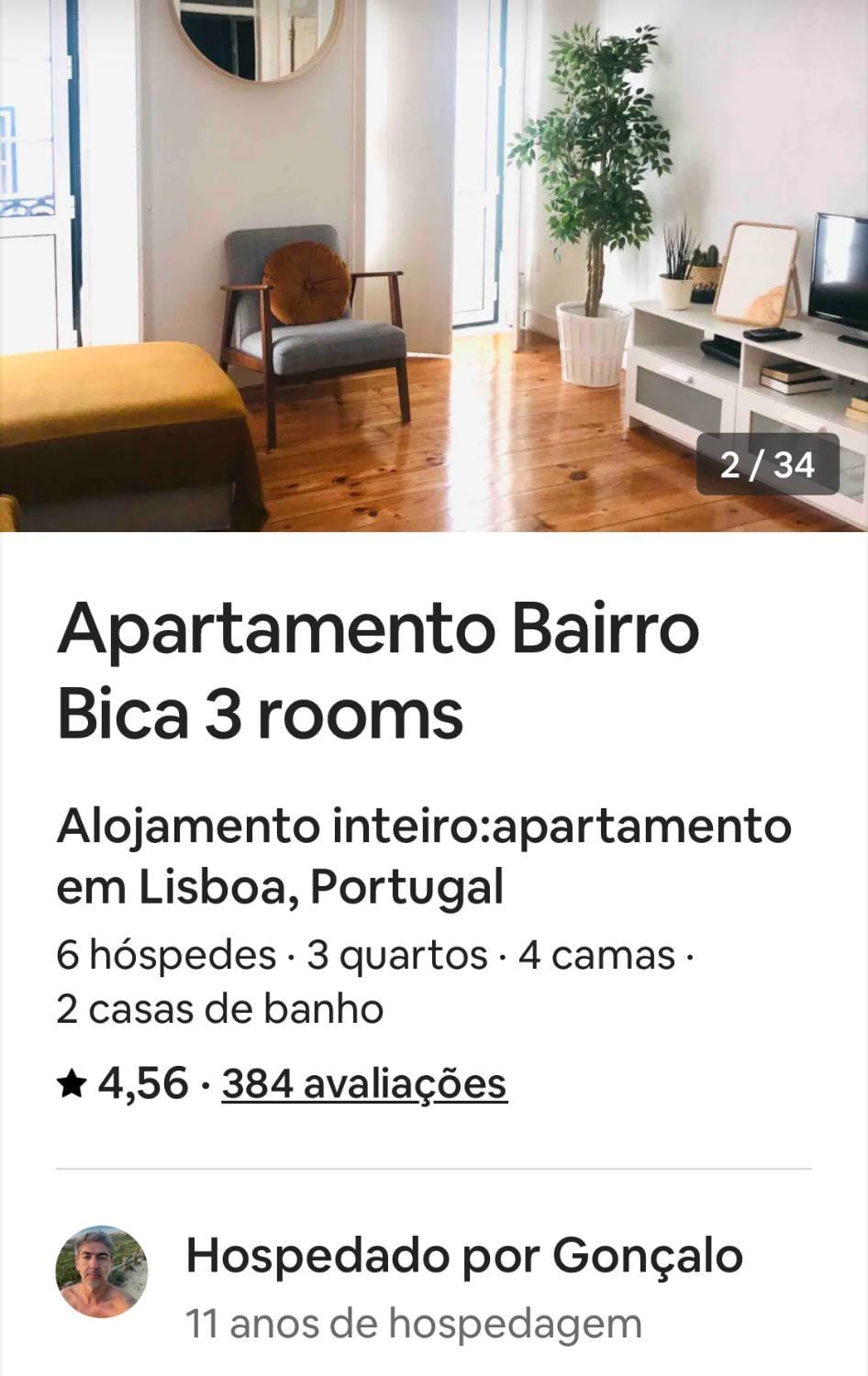 Duarte Belo Bica 4 Rooms Apartment in Lisbon