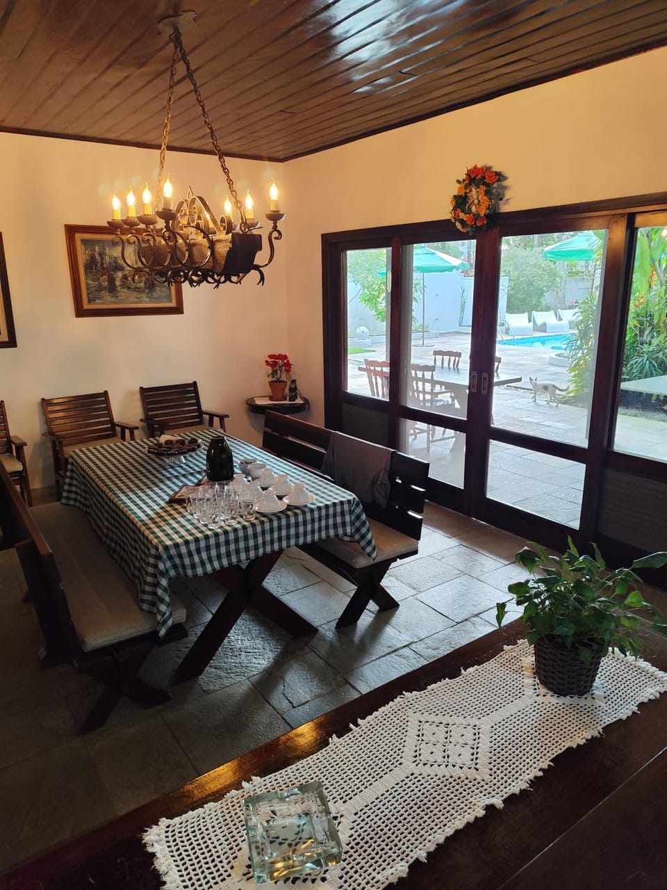 Dining area