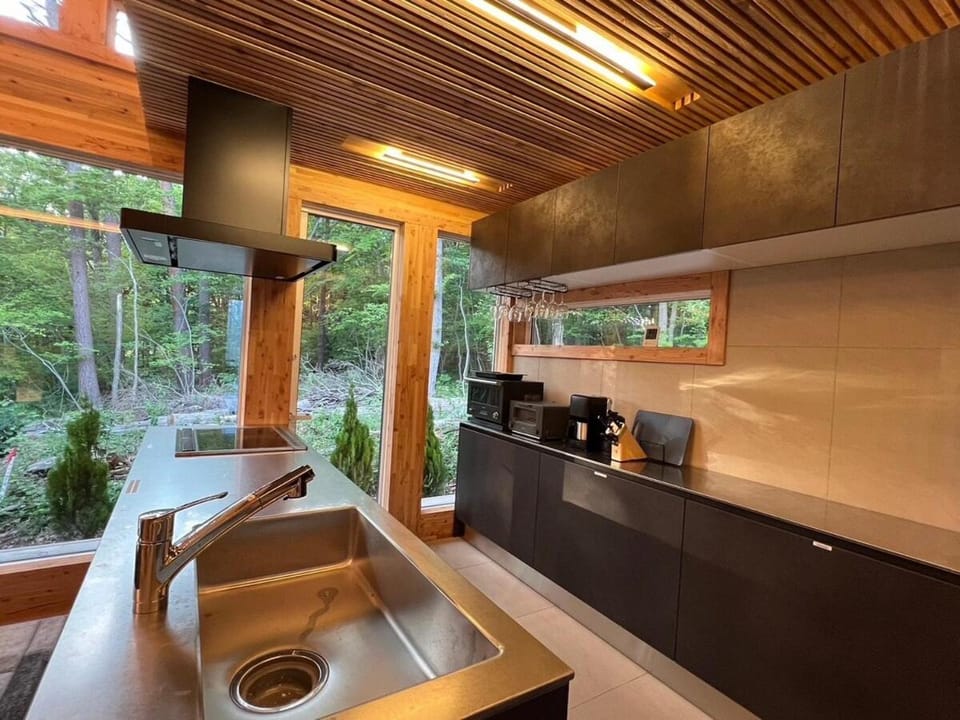 自然と贅沢 軽井沢スワン Villa in Karuizawa