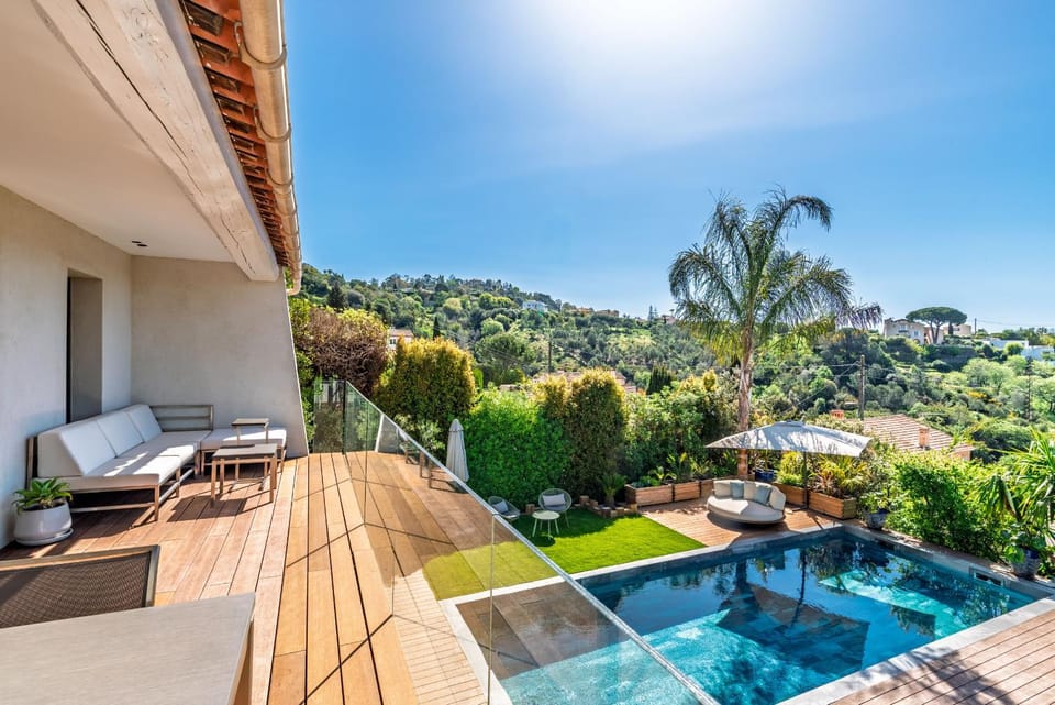 Patio, View (from property/room), Balcony/Terrace, Pool view, Swimming pool