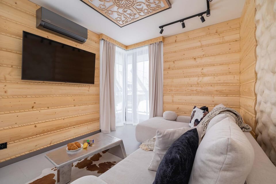 Bed, TV and multimedia, Living room, Photo of the whole room, Seating area, Evening entertainment, air conditioner