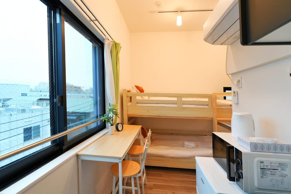 YXD501 , Bunk Bed Room , Ideal for Friends in Tokyo Apartment in Japan
