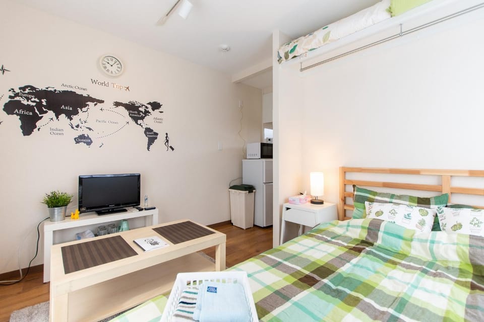 Living room, Bedroom