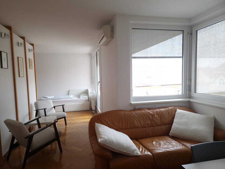 Living room, Seating area, air conditioner