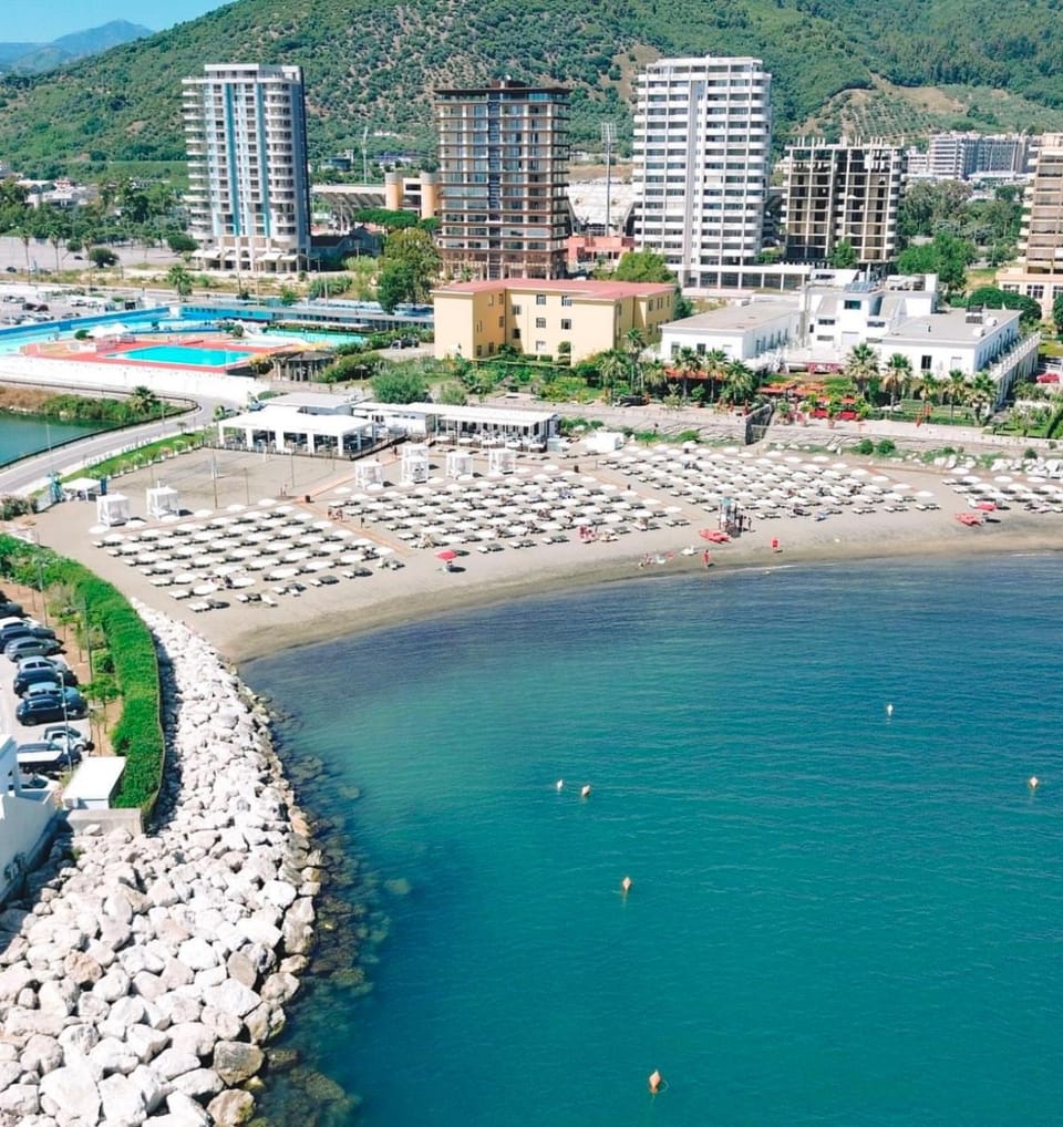 Day, Beach, City view, Sea view