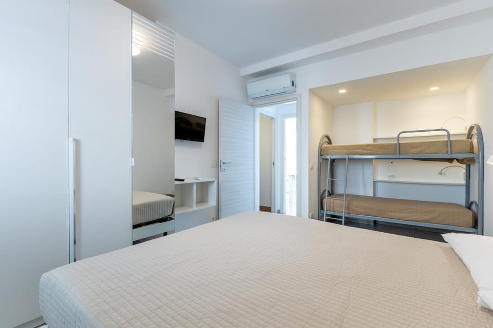 Property building, Living room, Bedroom